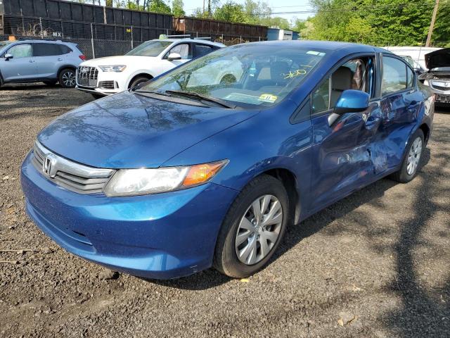 HONDA CIVIC LX 2012 with VIN 19XFB2F50CE314343 - Photo from auction
