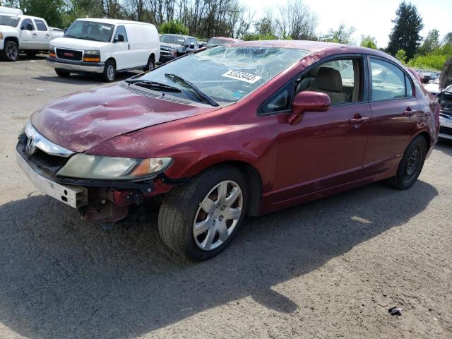 HONDA CIVIC 2010 with VIN 2HGFA1F59AH504447 - Photo from auction