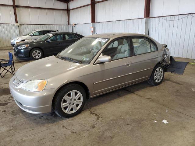 Photo 1 from auction – 2003 HONDA CIVIC EX with VIN 2HGES26703H594848