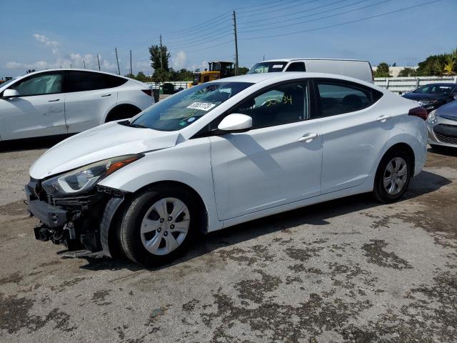 Photo 1 from auction – 2016 HYUNDAI ELANTRA SE with VIN 5NPDH4AE7GH767787