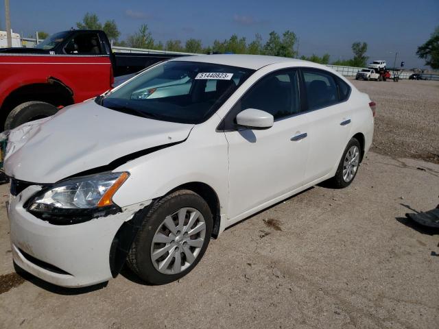 NISSAN SENTRA S 2014 with VIN 3N1AB7AP2EL662498 - Photo from auction
