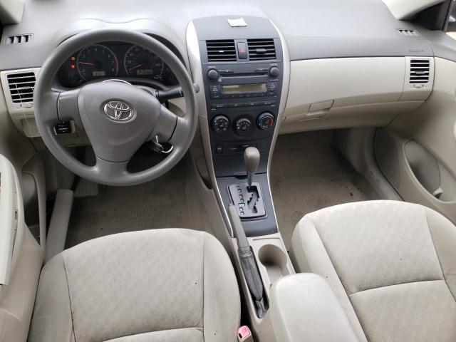 Photo 8 from auction – 2009 TOYOTA COROLLA BA with VIN JTDBL40E299036008