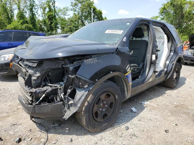 FORD EXPLORER P 2018 with VIN 1FM5K8ATXJGC95085 - Photo from auction