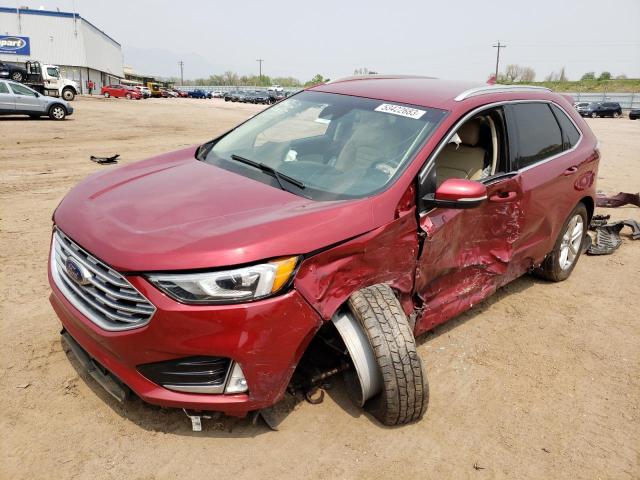 FORD EDGE SEL 2019 with VIN 2FMPK4J95KBC24391 - Photo from auction