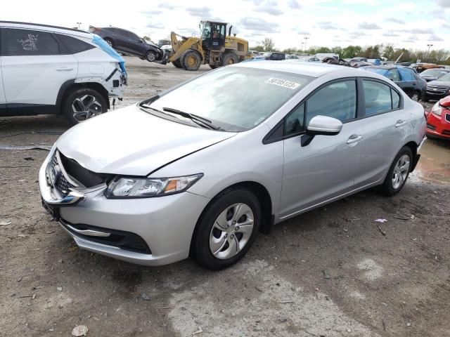 HONDA CIVIC LX 2015 with VIN 19XFB2F50FE023698 - Photo from auction