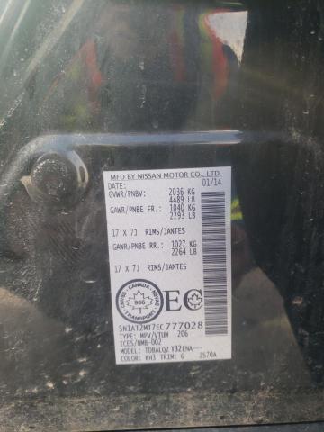 Photo 14 from auction – 2014 NISSAN ROGUE S with VIN 5N1AT2MT7EC777028