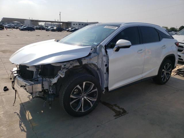 LEXUS RX 350 2022 with VIN 2T2HZMAA9NC219653 - Photo from auction