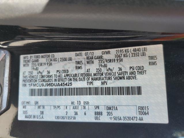Photo 14 from auction – 2013 FORD ESCAPE TIT with VIN 1FMCU9J96DUA45425