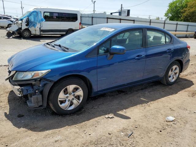 HONDA CIVIC LX 2014 with VIN 2HGFB2F5XEH558638 - Photo from auction