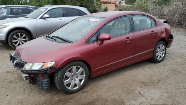 HONDA CIVIC LX 2011 with VIN 2HGFA1F55BH532845 - Photo from auction
