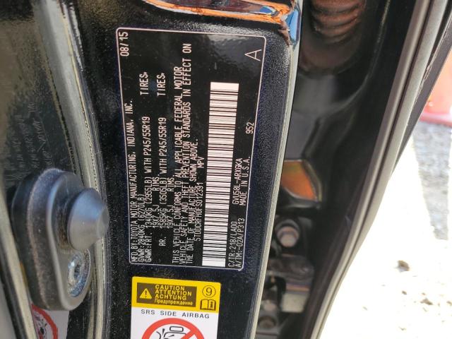 Photo 14 from auction – 2015 TOYOTA HIGHLANDER with VIN 5TDDCRFH0FS012391
