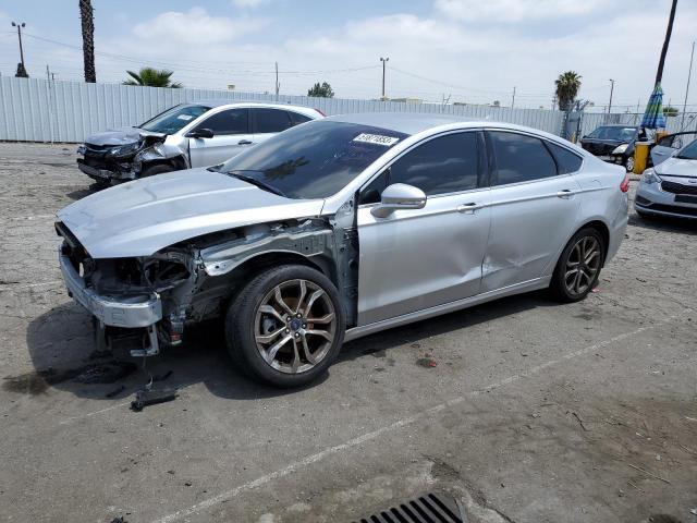 FORD FUSION SEL 2019 with VIN 3FA6P0CD3KR109565 - Photo from auction