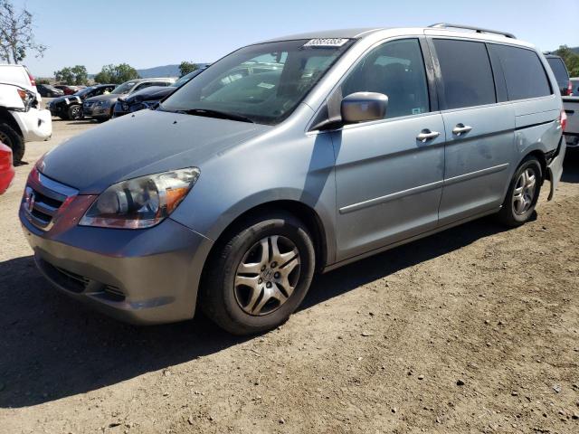 HONDA ODYSSEY EX 2007 with VIN 5FNRL38427B019782 - Photo from auction