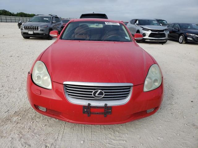 Photo 5 from auction – 2002 LEXUS SC 430 with VIN JTHFN48Y820018244