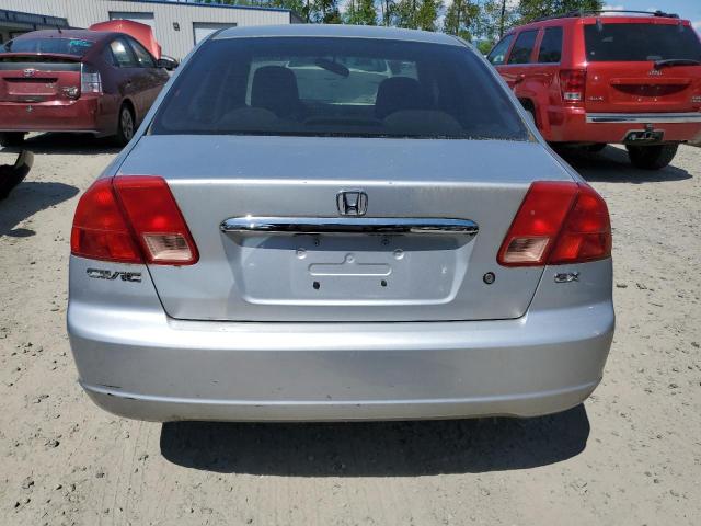 Photo 6 from auction – 2001 HONDA CIVIC EX with VIN 2HGES26721H553344