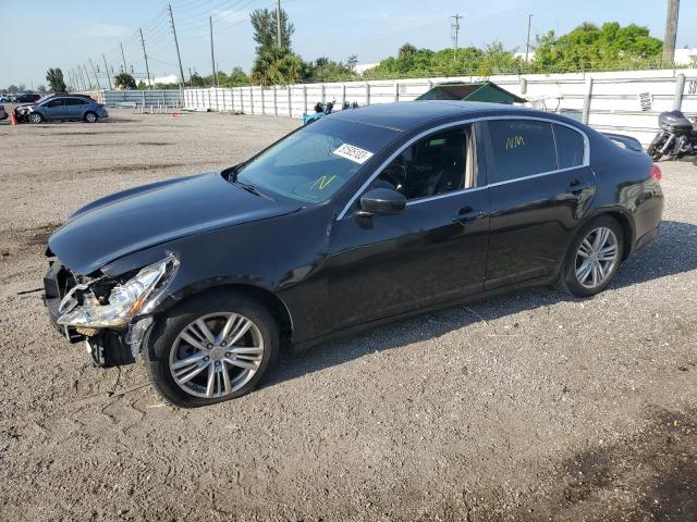 INFINITI G37 BASE 2012 with VIN JN1CV6AP7CM622589 - Photo from auction