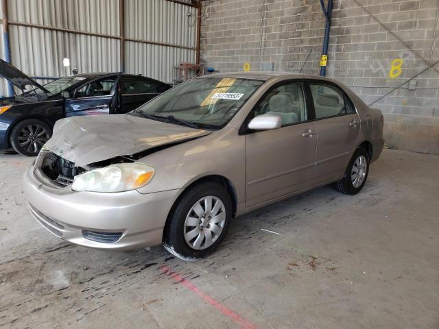 TOYOTA COROLLA CE 2003 with VIN 1NXBR32E63Z095052 - Photo from auction