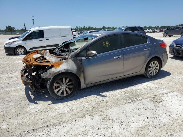 KIA FORTE EX 2015 with VIN KNAFX4A83F5289353 - Photo from auction