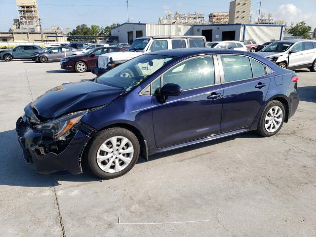 TOYOTA COROLLA LE 2021 with VIN JTDEPMAE2MJ124760 - Photo from auction