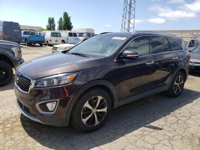 KIA SORENTO EX 2017 with VIN 5XYPH4A52HG302016 - Photo from auction