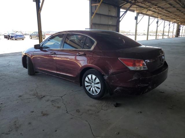 Photo 2 from auction – 2010 HONDA ACCORD LX with VIN 1HGCP2F32AA028367