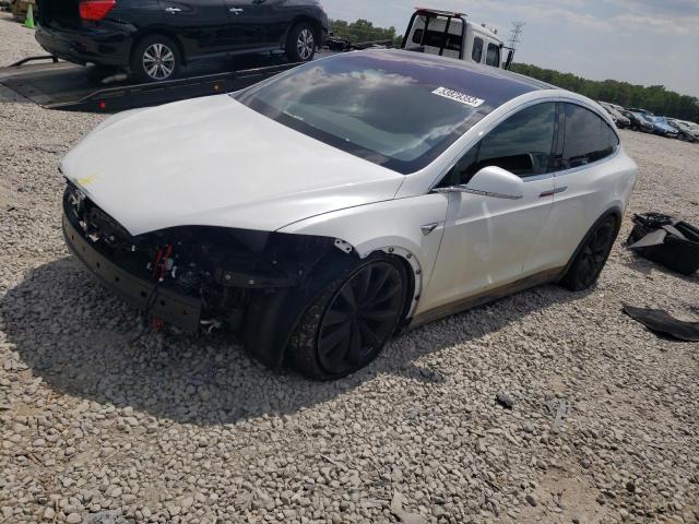 TESLA MODEL X 2020 with VIN 5YJXCBE46LF298413 - Photo from auction