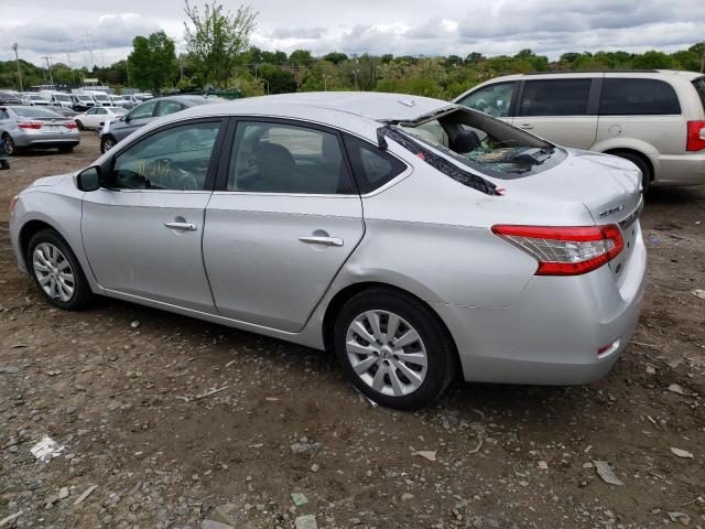 Photo 2 from auction – 2013 NISSAN SENTRA S with VIN 3N1AB7AP5DL687569