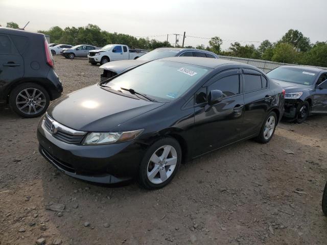 HONDA CIVIC LX 2012 with VIN 2HGFB2F50CH327499 - Photo from auction