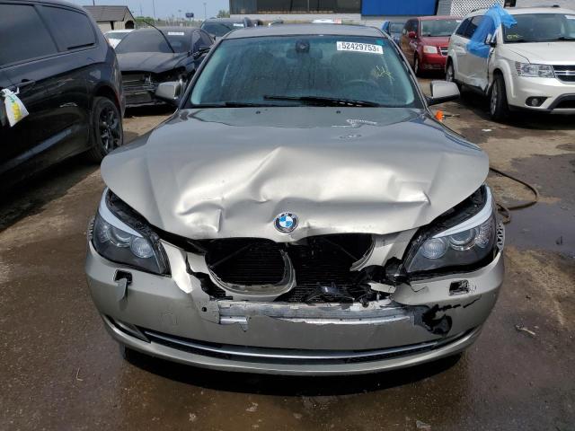 Photo 5 from auction – 2010 BMW 550 I with VIN WBANW5C50ACT57202