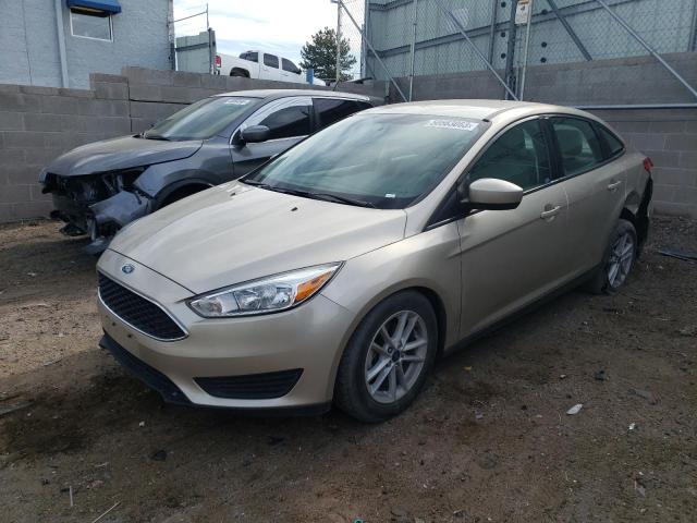 FORD FOCUS SE 2018 with VIN 1FADP3FE7JL304532 - Photo from auction