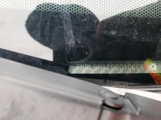 Photo 14 from auction – 2011 HONDA ODYSSEY EX with VIN 5FNRL5H42BB010665