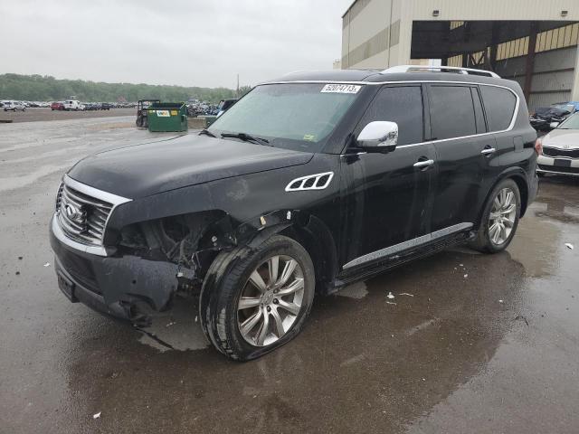 INFINITI QX56 2012 with VIN JN8AZ2NE1C9018800 - Photo from auction