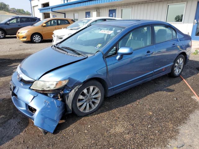 HONDA CIVIC EX 2011 with VIN 2HGFA1F86BH542598 - Photo from auction