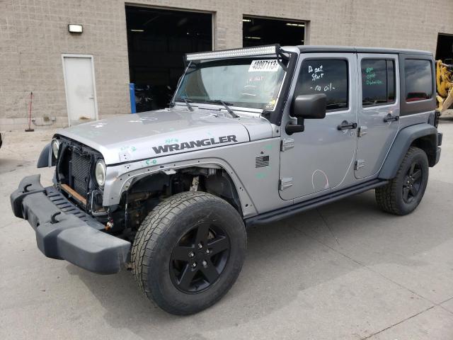 JEEP WRANGLER U 2016 with VIN 1C4HJWDG8GL104917 - Photo from auction