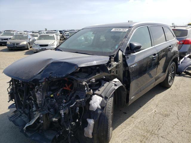 TOYOTA HIGHLANDER 2019 with VIN 5TDJGRFH2KS060783 - Photo from auction