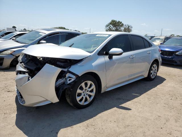 TOYOTA COROLLA LE 2021 with VIN 5YFEPMAE9MP172171 - Photo from auction