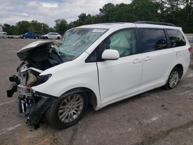TOYOTA SIENNA XLE 2014 with VIN 5TDYK3DC6ES472579 - Photo from auction