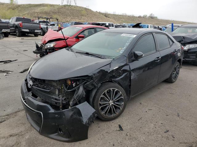 TOYOTA COROLLA L 2015 with VIN 5YFBURHEXFP266285 - Photo from auction