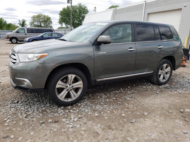 TOYOTA HIGHLANDER 2013 with VIN 5TDDK3EH0DS192342 - Photo from auction