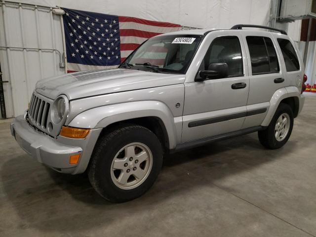 JEEP LIBERTY SP 2007 with VIN 1J4GL48K17W701554 - Photo from auction