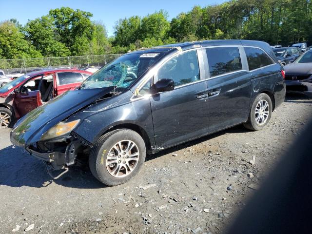 HONDA ODYSSEY EX 2011 with VIN 5FNRL5H62BB035454 - Photo from auction