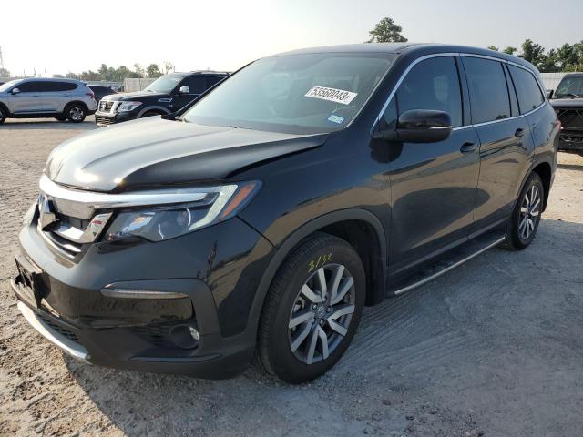 HONDA PILOT EXL 2022 with VIN 5FNYF5H54NB015625 - Photo from auction