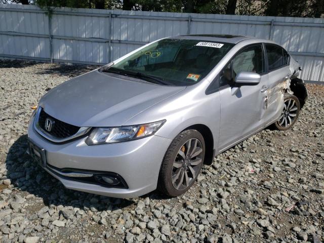 Photo 1 from auction – 2015 HONDA CIVIC EXL with VIN 19XFB2F96FE270890