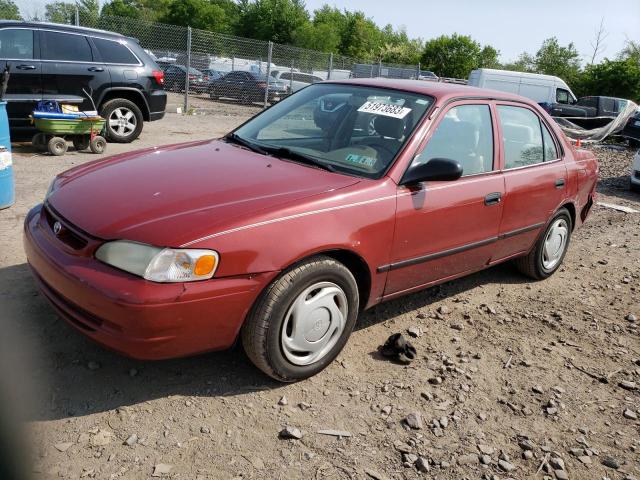 TOYOTA COROLLA VE 2000 with VIN 2T1BR12E1YC269476 - Photo from auction