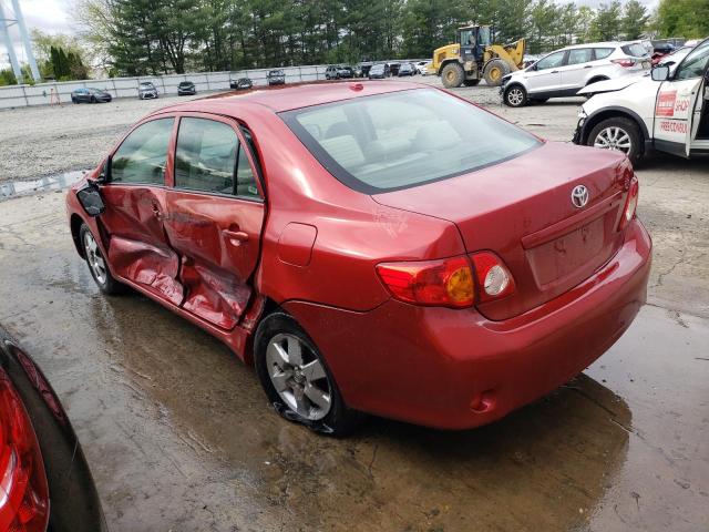 Photo 2 from auction – 2009 TOYOTA COROLLA BA with VIN JTDBL40E299036008