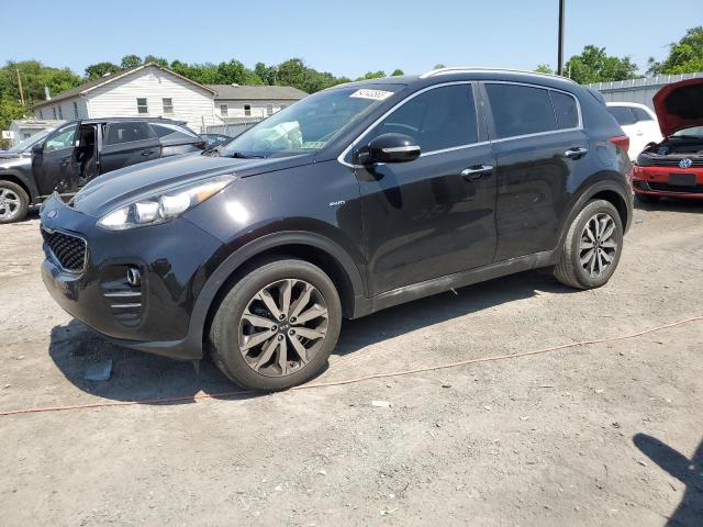 KIA SPORTAGE E 2017 with VIN KNDPNCAC6H7206792 - Photo from auction