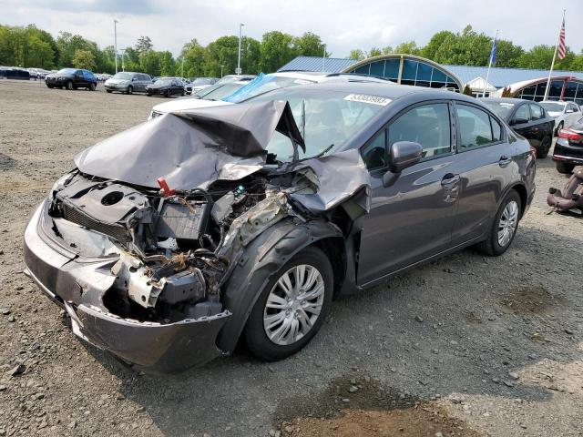 HONDA CIVIC LX 2015 with VIN 19XFB2F55FE296989 - Photo from auction