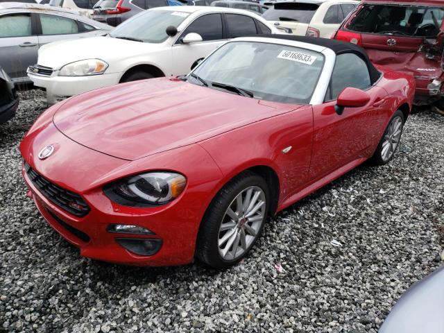 FIAT 124 SPIDER 2018 with VIN JC1NFAEK6J0136006 - Photo from auction