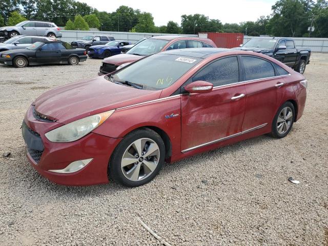 HYUNDAI SONATA HYB 2011 with VIN KMHEC4A47BA002407 - Photo from auction