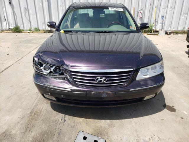 Photo 5 from auction – 2007 HYUNDAI AZERA SE with VIN KMHFC46F27A143374